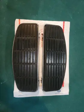30778 Harley Davidson Oem Touring Front Driver Floorboards Foot Boards Bottoms And Inserts