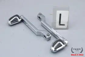 33600060 Harley-davidson 2018 Electra Glide Cvo Heel Toe Gear Shift Lever Peg Set Airflow Chrome