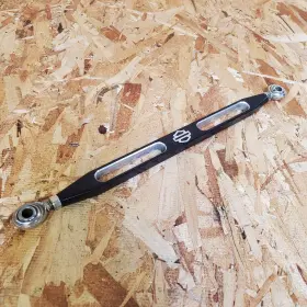 34018-08 Harley-davidson Bar And Shield Slotted Gear Shift Linkage Black