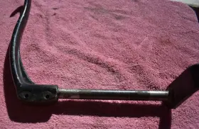 34667-75 Harley-davidson Ironhead Sportster Left Side Shifter Lever With Shaft P/n