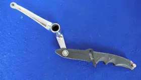 34723-10 Harley-davidson Genuine Sportster Forward Control Shifter And Combat Knife 2004-2013