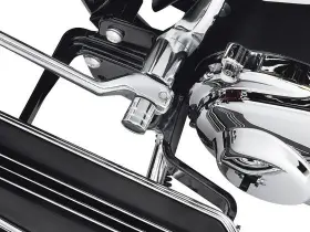 35495-06 Harley-davidson Genuine Chrome Heel Shifter Shaft Cover Insert 00-17 Softail