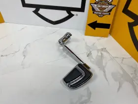 41600146 Harley Davidson 44823 Oem 08-13 Cvo Touring Airflow Rear Brake Pedal Chrome Billet Lever