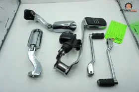41763-08c Harley-davidson 13 Street Glide Touring Oem Lh Rh Passenger Foot Peg And Brake Lever 1202