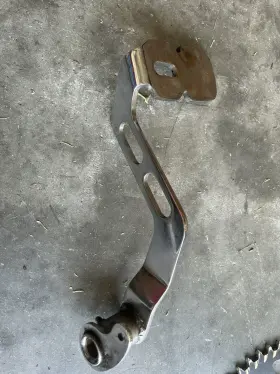 42407-02 Harley-davidson 97-07 Touring Chrome Rear Brake Pedal Lever Arm Extended Lower Reach Longer