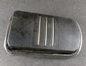 42444-04 Harley-davidson Genuine Oem Touring Large Black Streamliner Brake Pedal Pad Cover