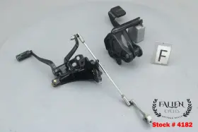 42508-11bhp Harley-davidson 2011 Blackline Black Front Forward Control Mounts Shift And Brake Pedal