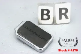 42686-02 Harley-davidson 42532-82 2003 Softail Back Rear Brake Pedal Pad Billet Chrome #4176