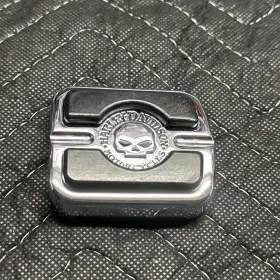 42710-04 Harley Davidson Oem Willie G Skull Brake Pedal Pad Small Softail