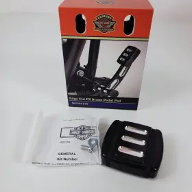 42847-10 Harley-davidson 15-up Xg 14-later Xl Edge Cut Brake Pedal Pads Oem