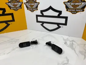44763 Harley Davidson Oem 88-24 Streamliner Touring Passenger Foot Pegs And Mounts Black