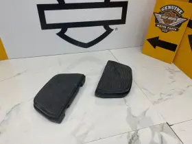 45487 Harley-davidson 97-23 Touring Rear Passenger Foot Floor Board Inserts And Bottoms Oem