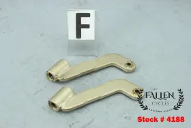 47145-03 Harley-davidson 2003 Road King Cvo Front Foot Board Mount Set Centennial Gold #4188