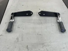 49354-01 Harley-davidson Oem Dyna Highway Footpegs Mounts Footrest Pegs Plates Forward Fxd Fxdl