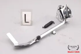 50075-07 Harley-davidson 2011 Road King Side Kick Jiffy Stand And Mount Bracket Chrome