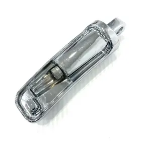 50305-02 Harley-davidson Oem Single Chrome Aileron Left Foot Peg Frame Housing Base Genuine