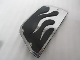 50310-02 Harley-davidson Touring Fl Softail Flames Left Passenger Floorboard Insert One