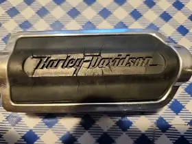 50312-03 Harley-davidson Chrome And Rubber Large Footpeg Softail