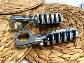 50359-04 Harley-davidson Oem Chrome Touring Stealth Highway Pegs