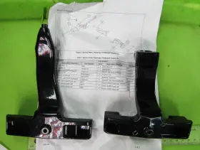 Harley-davidson 50400-07 Road King Classic Running Board Brackets P/n 504036-07 52713-95