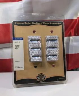 50450-06 Harley-davidson Genuine Chrome Foot Peg Insert Multi-fit New Sportster Softail