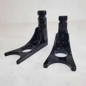 50481-00 Harley-davidson Oem 00-17 Softail Black Passenger Foot Floor Board Mount Bracket Adapters