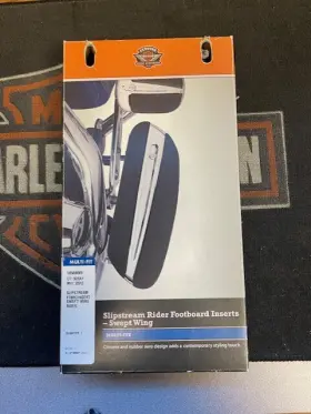 50500089 Harley-davidson New Oem Slipstream Rider Floorboard Inserts Swept Wing Genuine