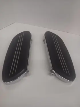 50500216 Harley-davidson Used Oem Flh Touring Models Rider Foot Board Floorboards Chrome
