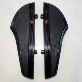 50500515 Harley-davidson Genuine Oem Defiance Foot Floor Boards Black Anodized Set Lh Rh