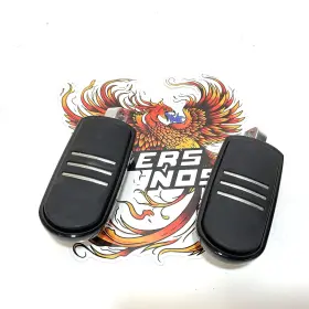 50500876 Harley-davidson Genuine Streamliner Gloss Black Footpegs Dyna Touring Trike