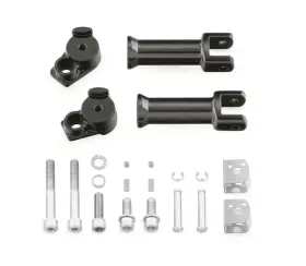 50501128 Harley-davidson Passenger Footpeg Mounting Kit Oem Fxdrs M8 19-20 Fxdr 114