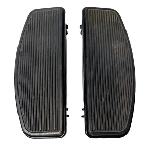 50501280a Harley-davidson Black Driver Footboards Ft86-later Touring Flhtk Fltrk