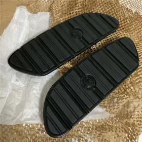 50501286 Harley-davidson Original Harley-willie G Skull Rider Swept Wing Footboard Inserts Kit #50501286