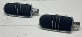 50501800 Harley-davidson Chrome Streamliner Passenger Highway Foot Peg Set