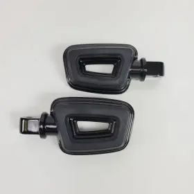 50501831 Harley-davidson 2018-2024 Softail Black Empire Passenger Footpegs Oem