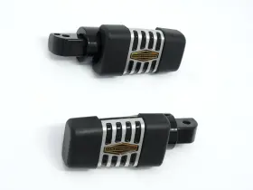 50502151 Harley-davidson Ft66 Collection Black Passenger Footpegs 18-up Softail Nice 50502151 Harley-davidson Ft66 Collection Black Passenger Footpegs 18-up Softail Nice