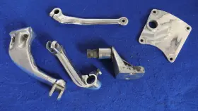 50531-81 Harley-davidson Genuine Fxr Mid Controls Brake Shift Mounts 82-94 And 99-2000