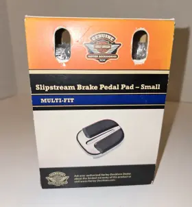 50600037 Harley-davidson Nos Slipstream Small Brake Pedal Pad Chrome Oem