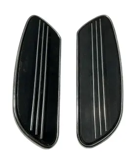50684-04 Harley-davidson 50689-04/50684-04 Oem Streamliner Chrome Footboard Inserts #50689-04/50684-04
