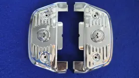 50836-07 Harley-davidson Genuine Willie G Skull Passenger Floorboard Pan Covers 93-25