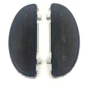51218-09a Harley-davidson Oem 00-17 Softail Half Moon Rider D Foot Floor Boards Assembly Pair