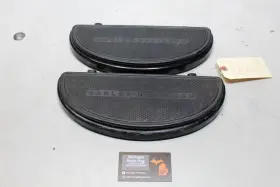 51402-08a Harley-davidson Touring Softail Oem Black Half Moon D Rider Driver Floorboard Footrest