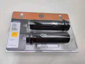56100159 Harley-davidson 56100224 Defiance Hand Grips - Black Anodized New
