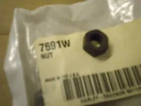 7691w Harley-davidson Genuine Nos Foot Board Lock Nut Pack Of 8 P/n