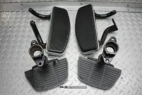 7813108 Harley-davidson 1990 Electra Glide Classic Flhtc Front/rear Foot Rests Pegs Set