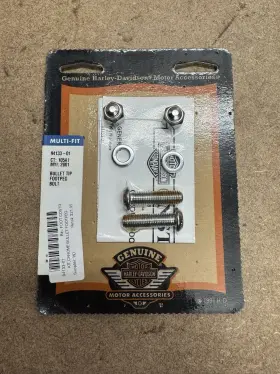 94133-01 Harley-davidson Genuine Bullet Tip Footpeg Bolt - New