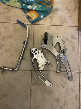 Mfc3004 Harley-davidson Softail Forward Controls With Kickstand