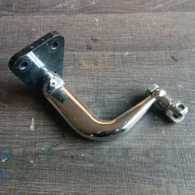 Uspt676324 Harley Davidson Xl 2004-on Oem Adjustabe Highway Peg L/s Bracket Only 49053-04a