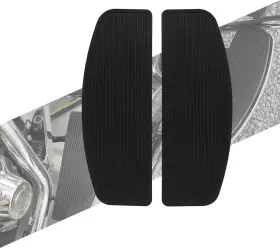 013001 Hcmotorku Front Driver Floorboards Rubber Foot Pegs Fit For Harley Road Glide Black