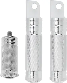 Hcuszh000156-385 Hcmotorku Foot Pegs And Shifter Peg Fit For Harley Sportster Xl883 Xl1200 Chrome